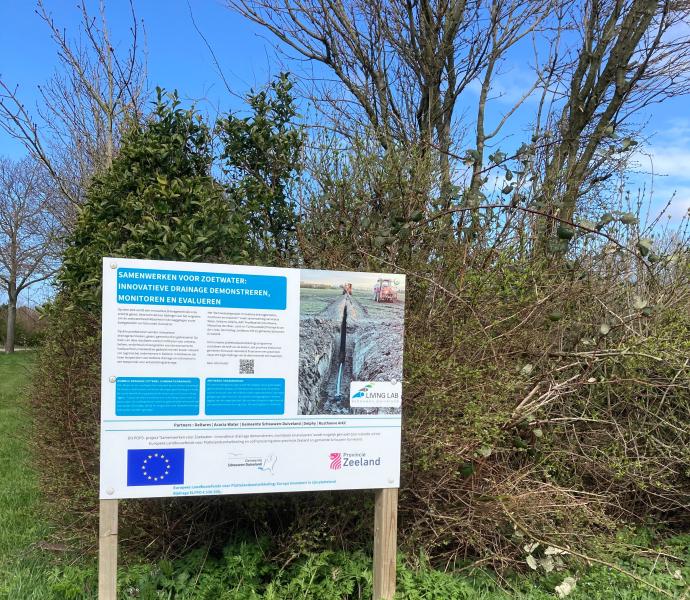 Bouwbord demonstratieproject