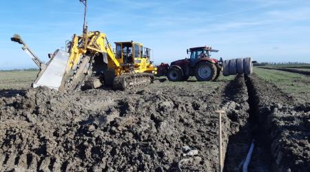 aanleg dubbele drainage