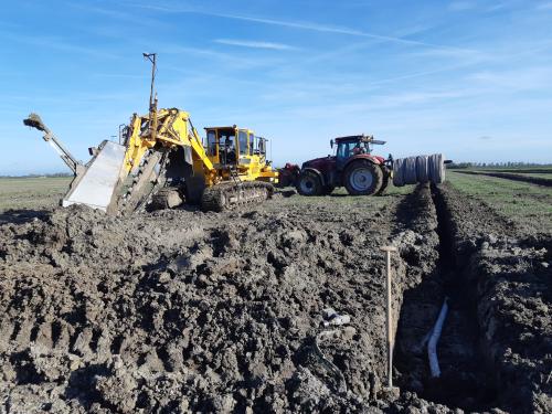 Aanleg innovatieve drainage